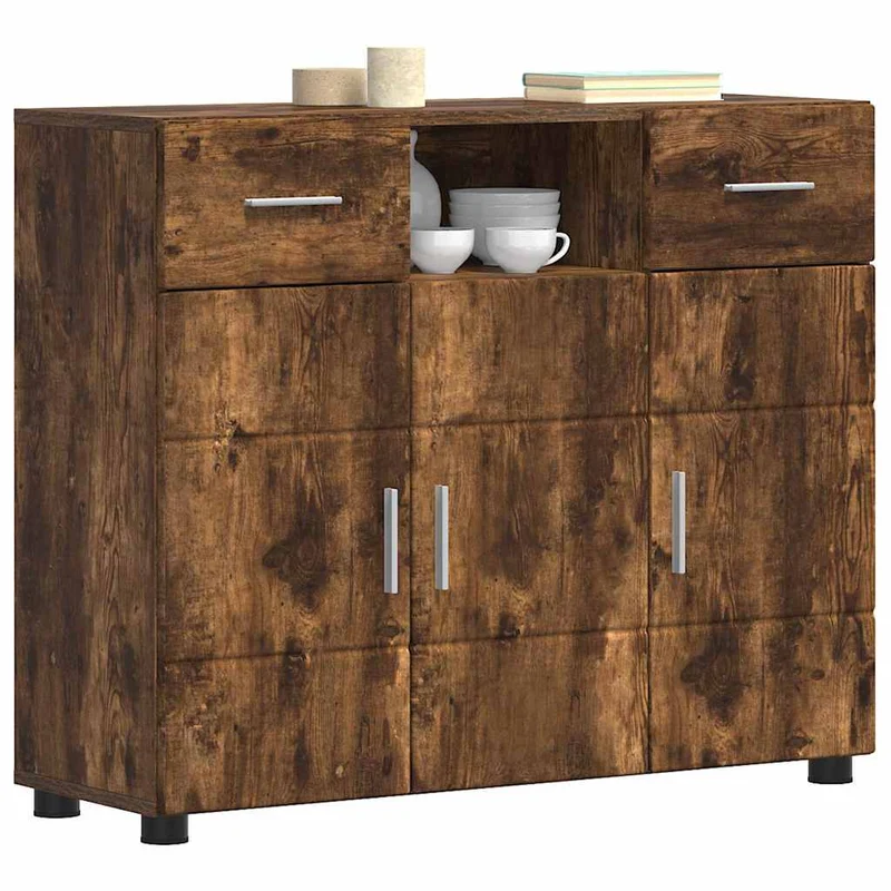 Modernes Sideboard mit zwei Schubladen und 3 Türen