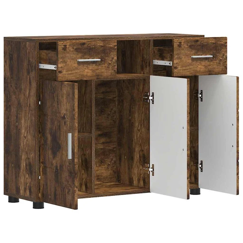 Modernes Sideboard mit zwei Schubladen und 3 Türen