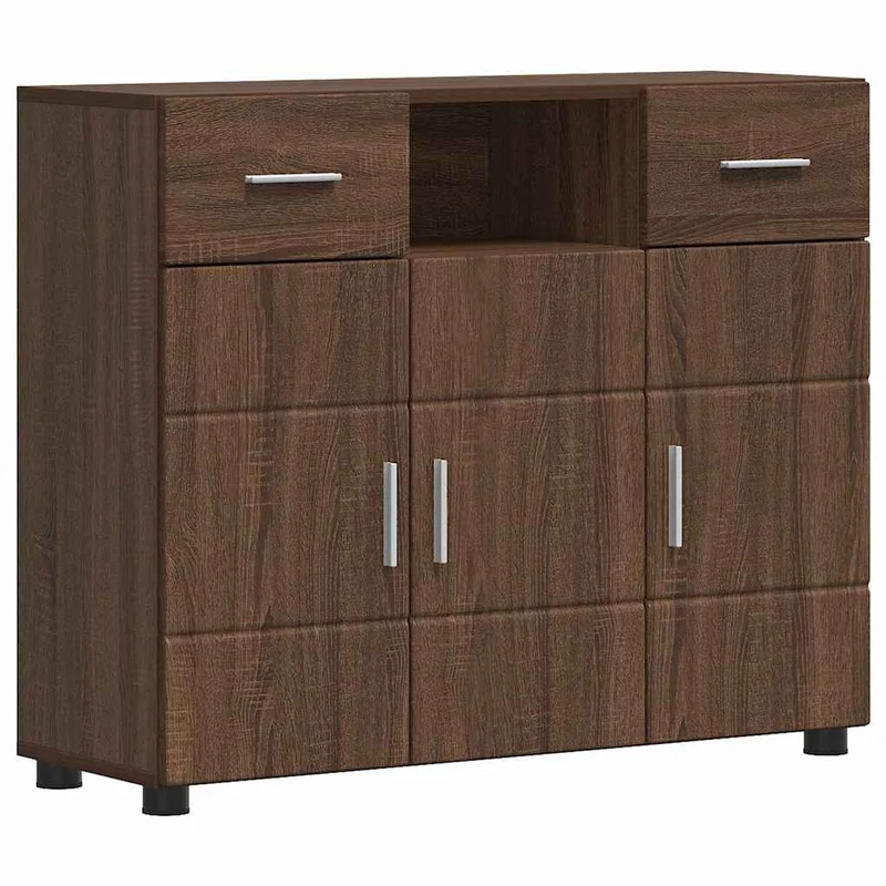 Modernes Sideboard mit zwei Schubladen und 3 Türen