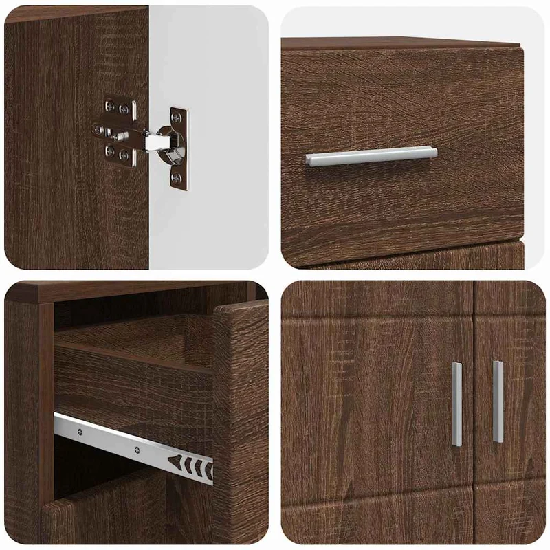 Modernes Sideboard mit zwei Schubladen und 3 Türen