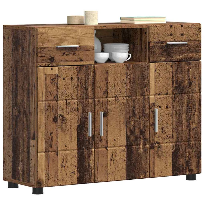 Modernes Sideboard mit zwei Schubladen und 3 Türen