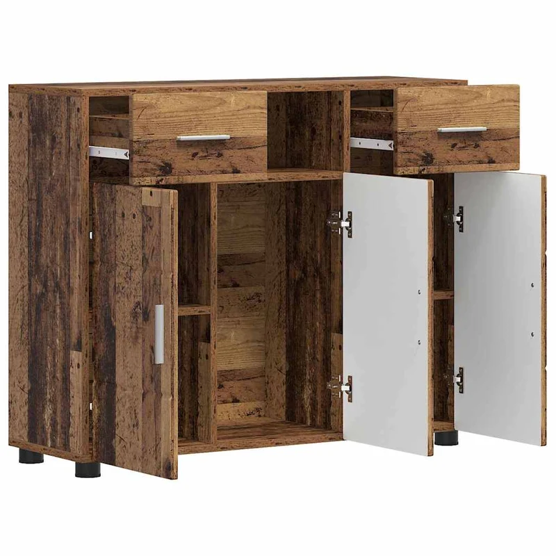 Modernes Sideboard mit zwei Schubladen und 3 Türen