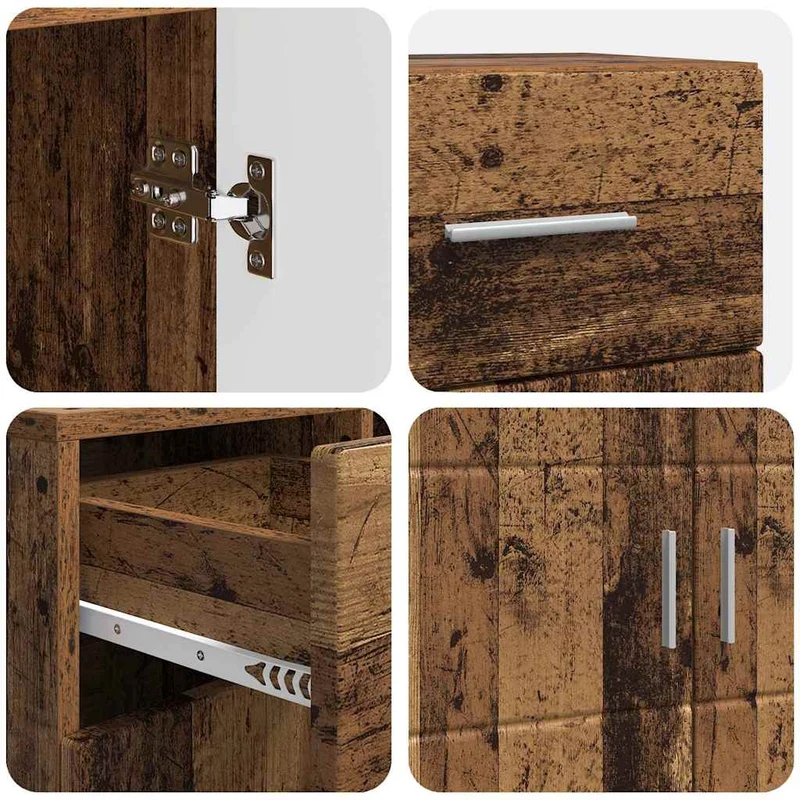 Modernes Sideboard mit zwei Schubladen und 3 Türen