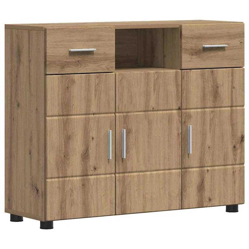 Modernes Sideboard mit zwei Schubladen und 3 Türen