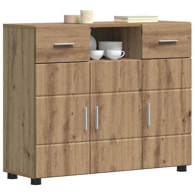 Modernes Sideboard mit zwei Schubladen und 3 Türen