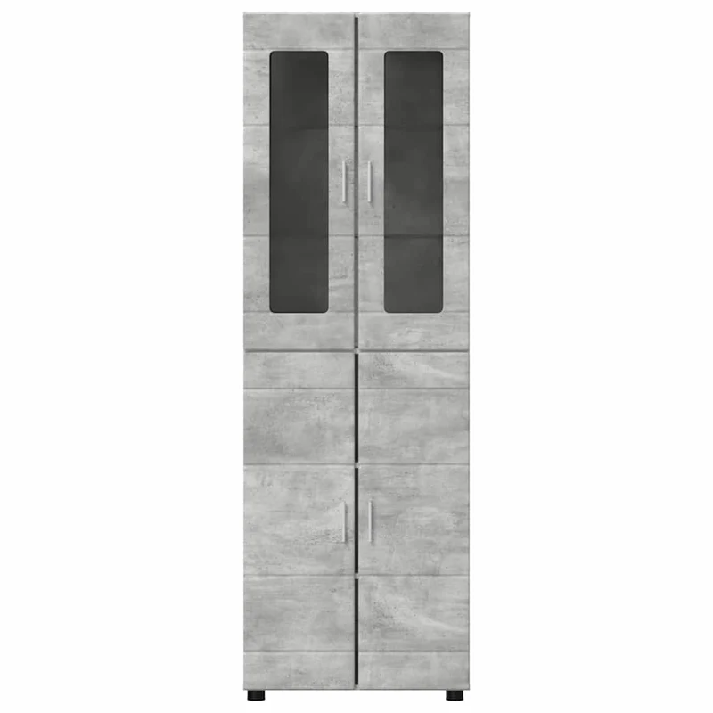 TOP Vitrinen-Highboard mit 4 Türen 182 cm
