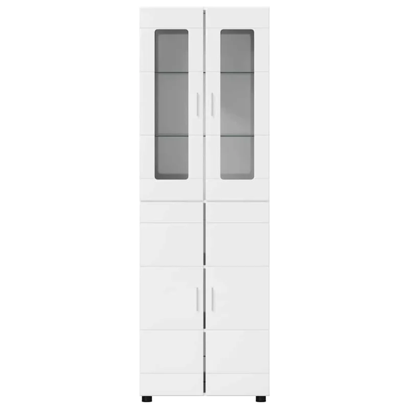 TOP Vitrinen-Highboard mit 4 Türen 182 cm