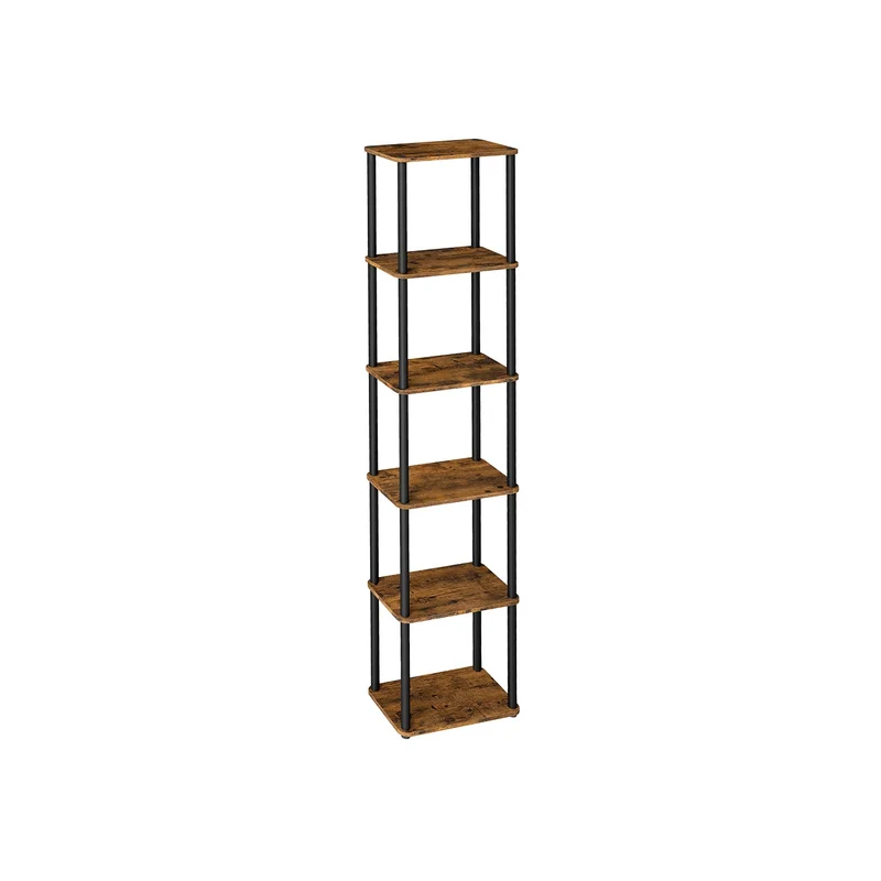 Standregal mit werkzeugloser Montage und mehreren Ebenen im Industriedesign