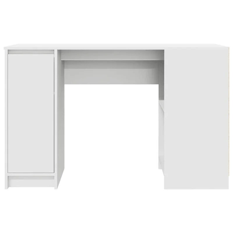 Flexibler Computertisch mit Regal und Stauraum, 120 cm