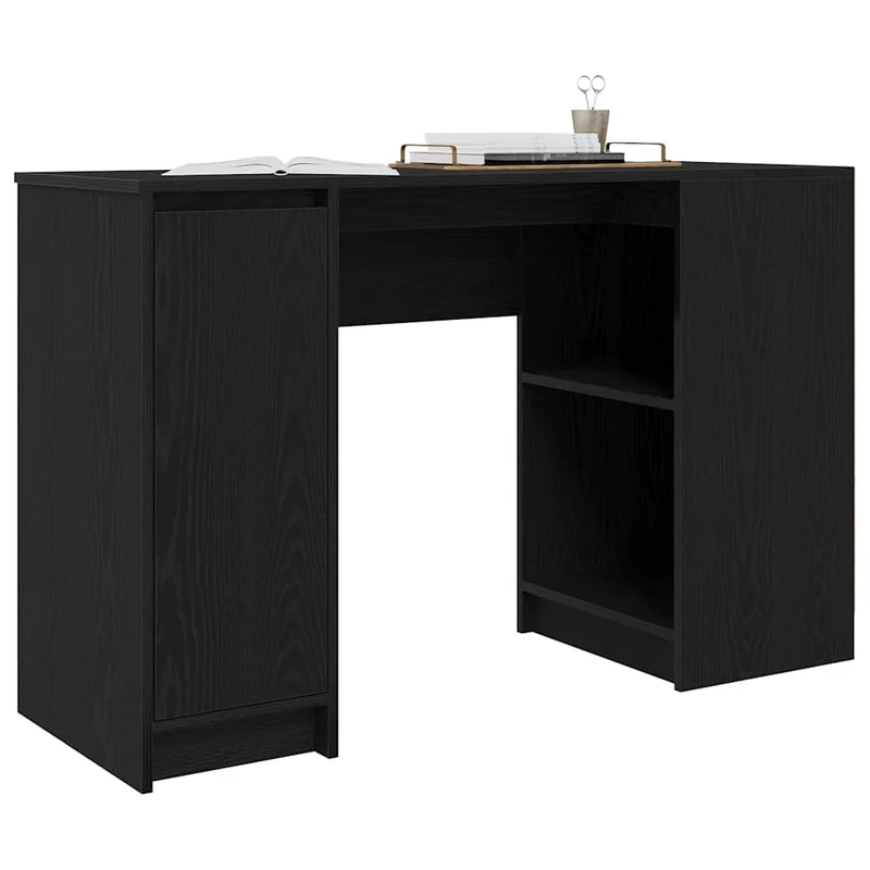 Flexibler Computertisch mit Regal und Stauraum, 120 cm