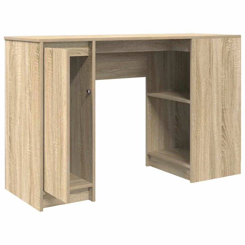 Flexibler Computertisch mit Regal und Stauraum, 120 cm