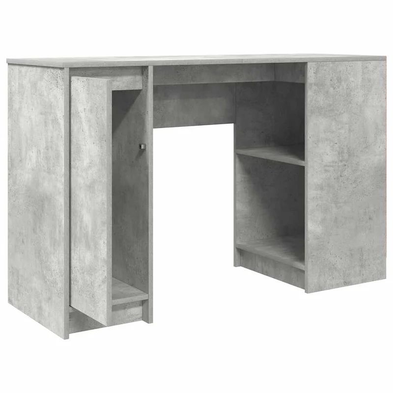 Flexibler Computertisch mit Regal und Stauraum, 120 cm
