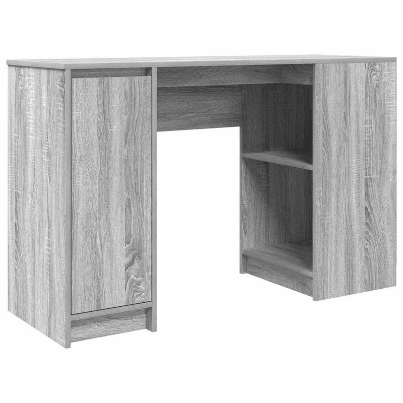 Flexibler Computertisch mit Regal und Stauraum, 120 cm