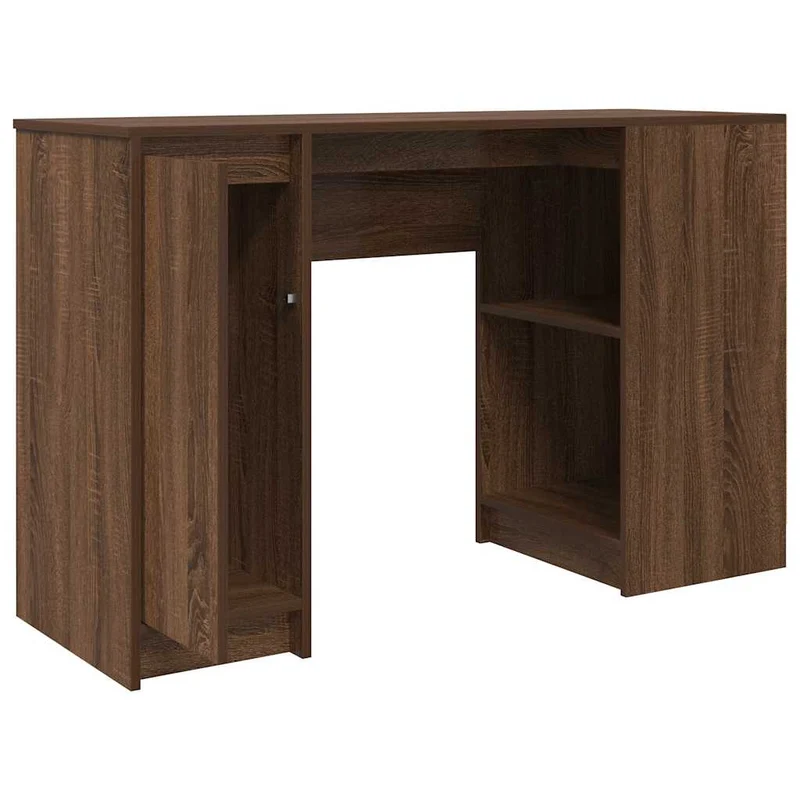 Flexibler Computertisch mit Regal und Stauraum, 120 cm