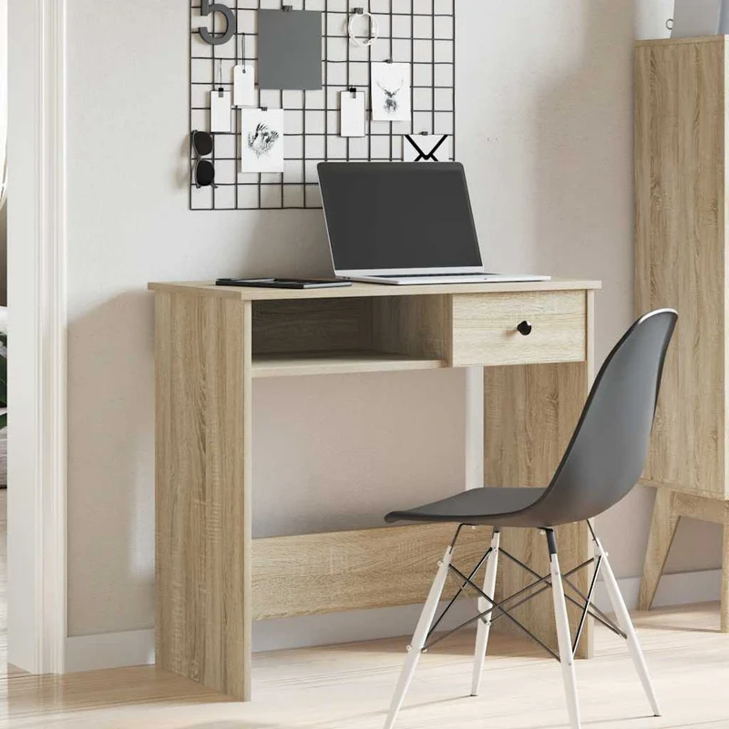 Laptoptisch für Homeoffice mit Schublade, 80cm