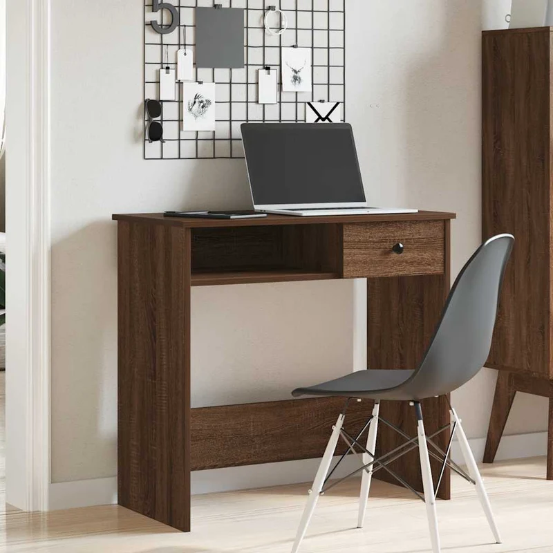 Laptoptisch für Homeoffice mit Schublade, 80cm