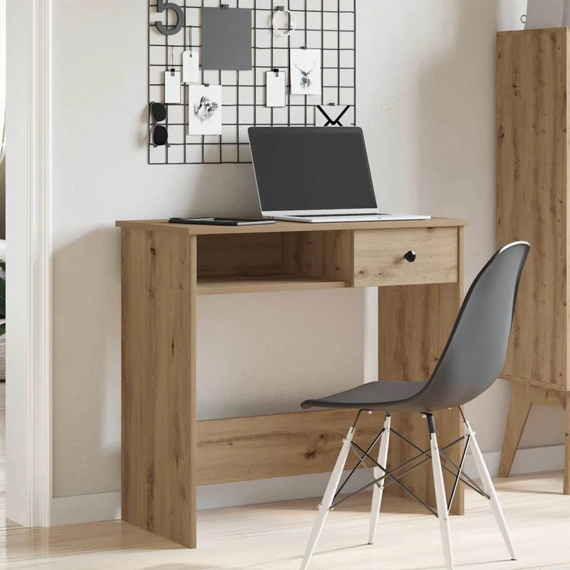 Laptoptisch für Homeoffice mit Schublade, 80cm