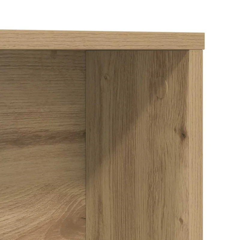 Toller Schreibtisch für kleine Räume, mit hohem Regal