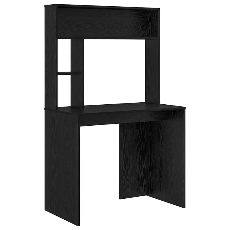 Toller Schreibtisch für kleine Räume, mit hohem Regal