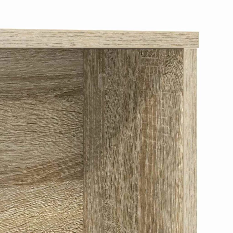 Toller Schreibtisch für kleine Räume, mit hohem Regal