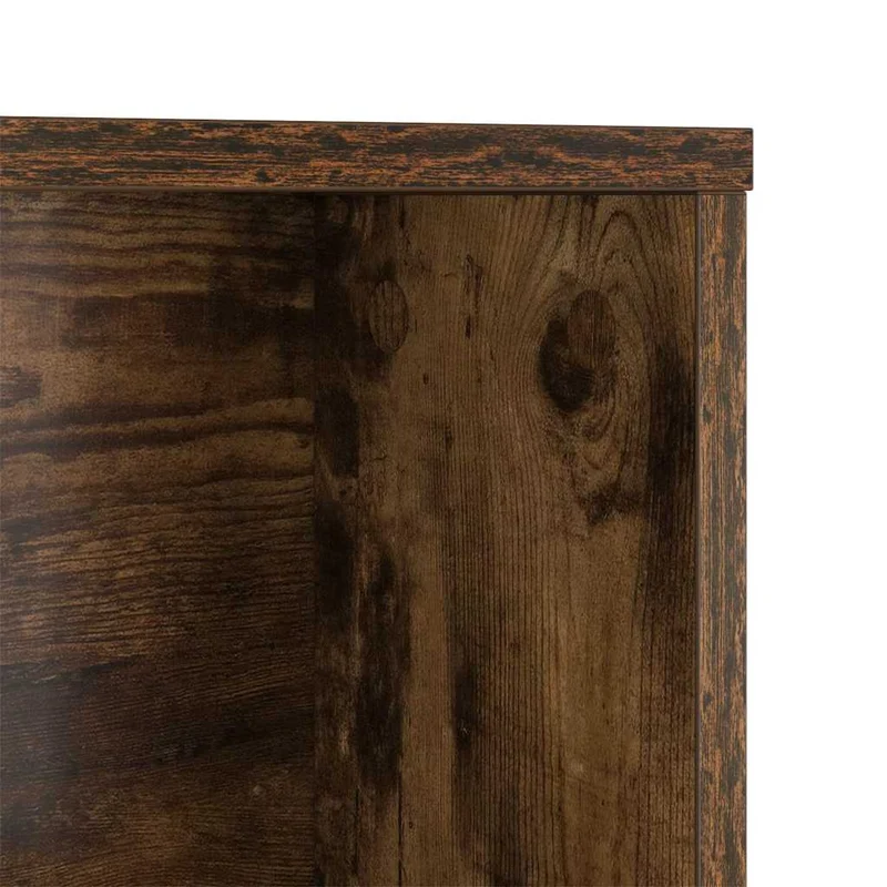 Toller Schreibtisch für kleine Räume, mit hohem Regal