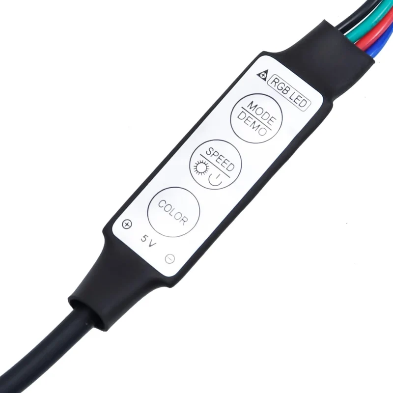 LED-beleuchteter Schreibtisch mit Monitorerhöhung