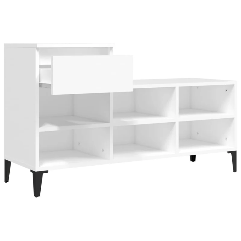 Flurbank mit Schuhregal & Schublade, 102 cm