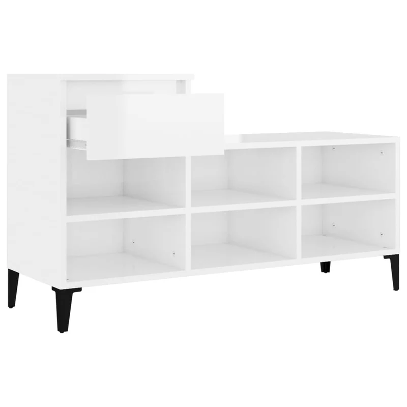 Flurbank mit Schuhregal & Schublade, 102 cm