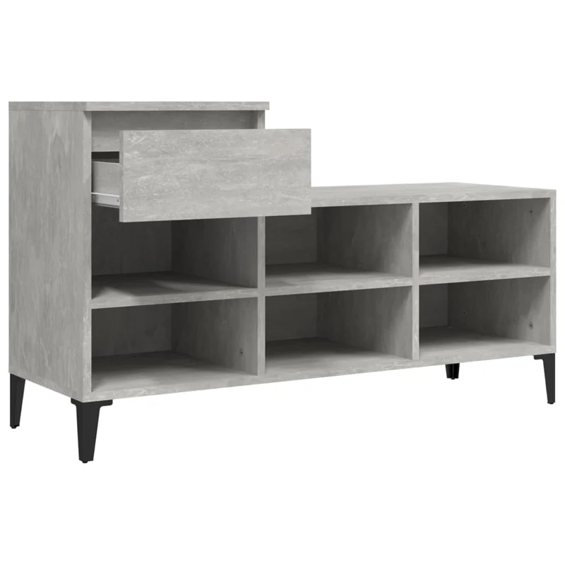 Flurbank mit Schuhregal & Schublade, 102 cm