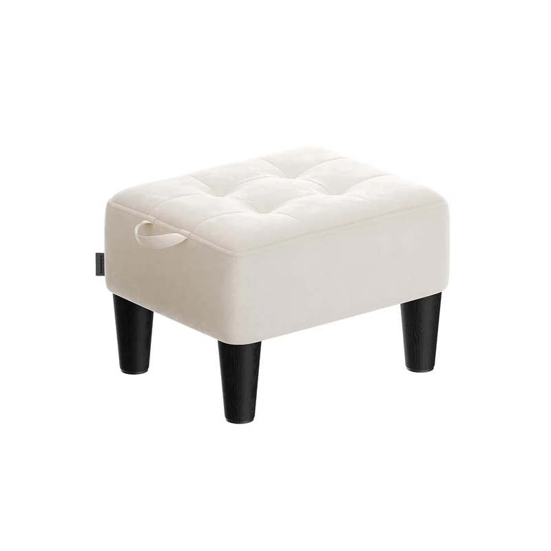 Sitzhocker mit weicher Polsterung für Wohnzimmer und Schlafzimmer