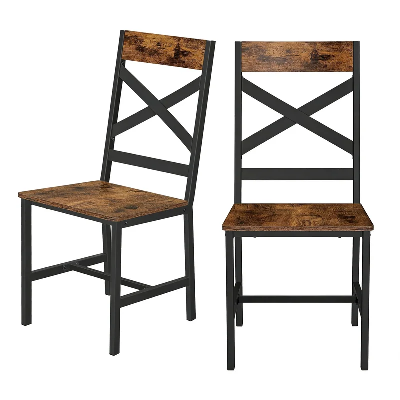 Doppel-Essstühle Set mit 2 für Esszimmer