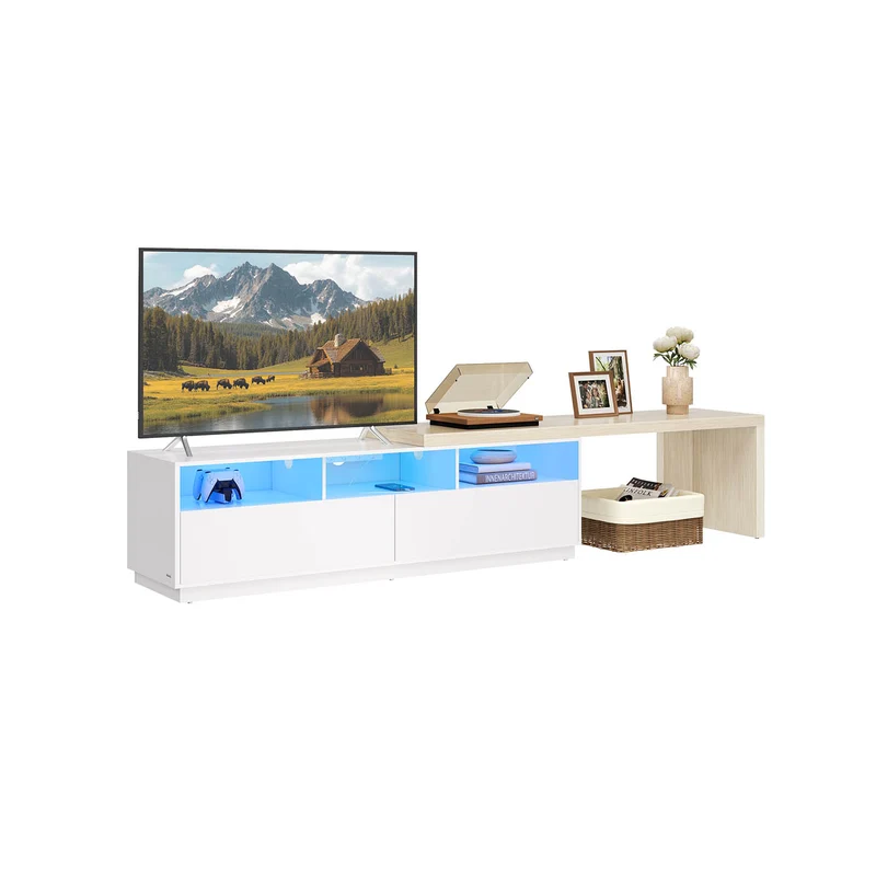 L-förmiger TV-Schrank