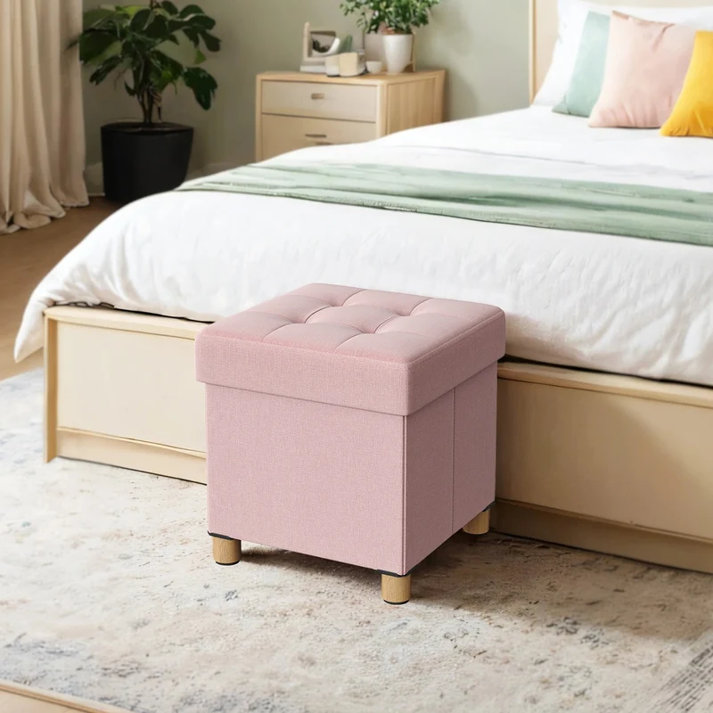 Sitzhocker mit Deckel und Stauraum