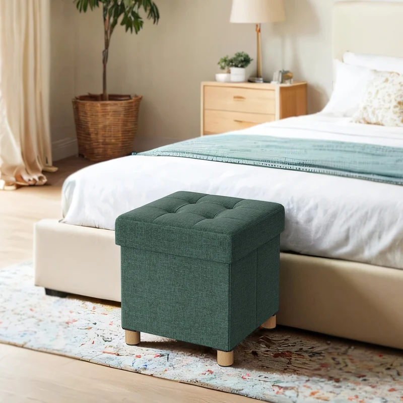 Sitzhocker mit Deckel und Stauraum