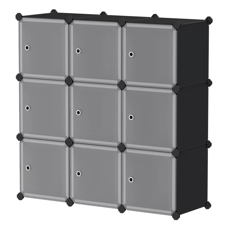 DIY-Regalsystem aus 9 Würfeln