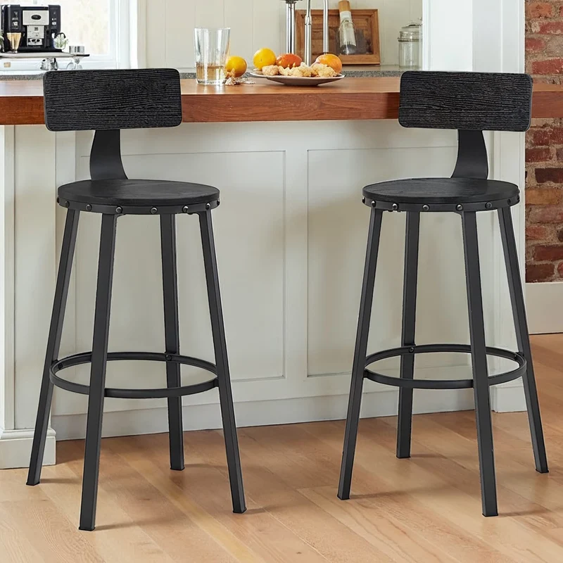 2er Set Barstühle Industrie-Design