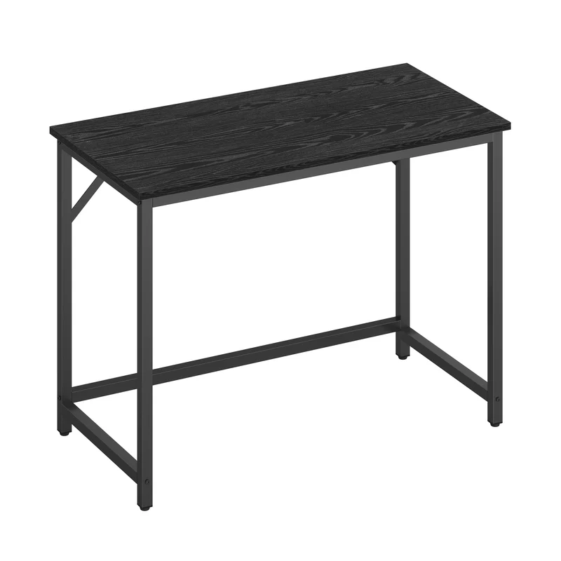 Schreibtisch mit Metallgestell