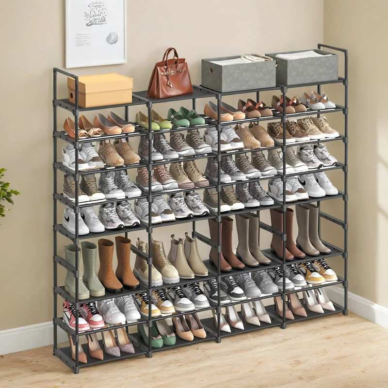 Schuhregal mit 8 Ebenen für bis zu Paar Schuhe