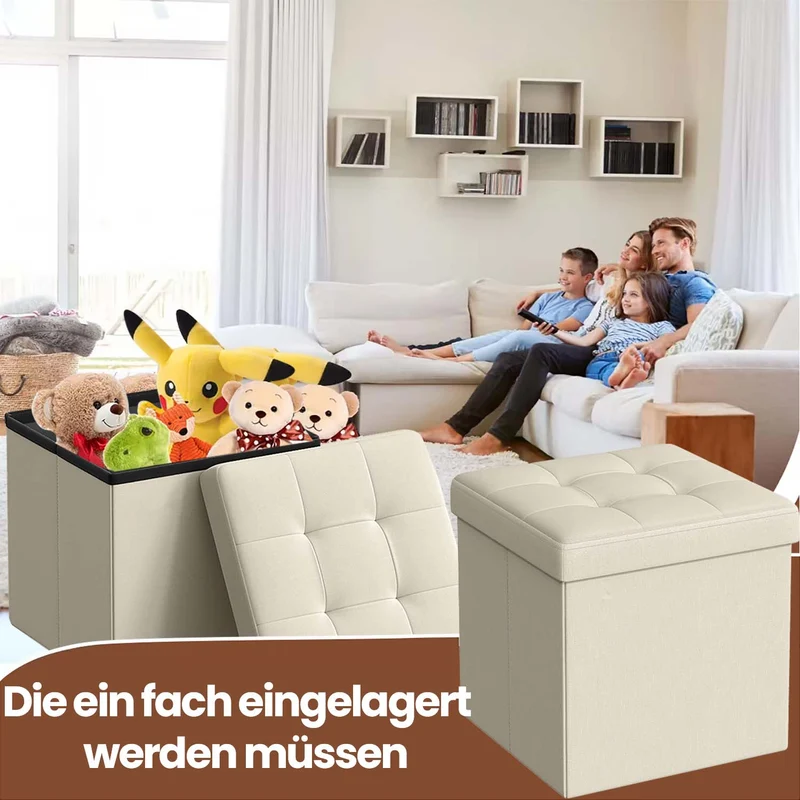 30 cm Sitzbank mit Stauraum klappbar