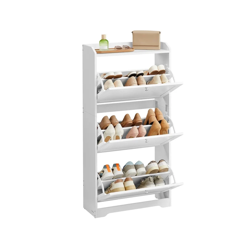 Schuhschrank mit 3 Klappen