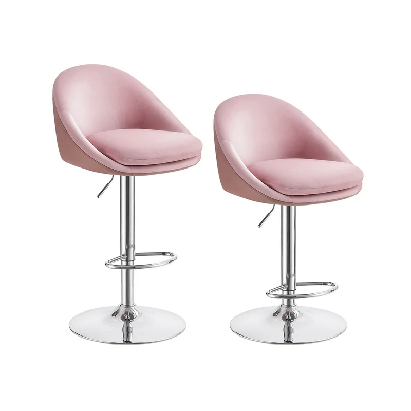 Barhocker 2er Set höhenverstellbar