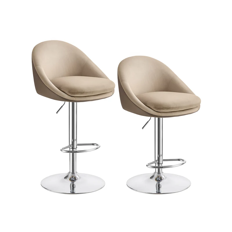 Barhocker 2er Set höhenverstellbar