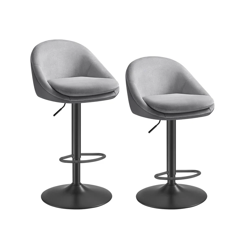 Barhocker 2er Set höhenverstellbar