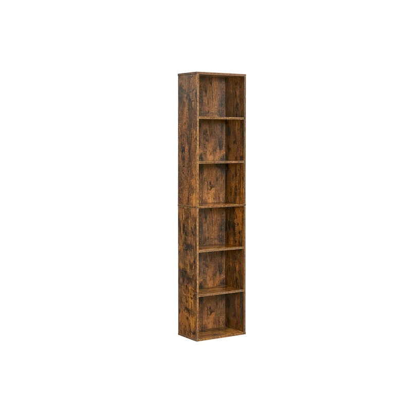 Bücherregal mit 6 Fächern