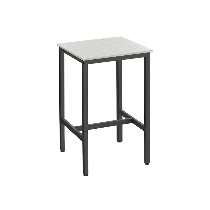 Bartisch mit Stahlgestell hoch