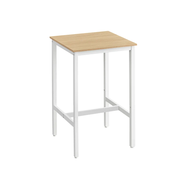 Bartisch mit Stahlgestell hoch
