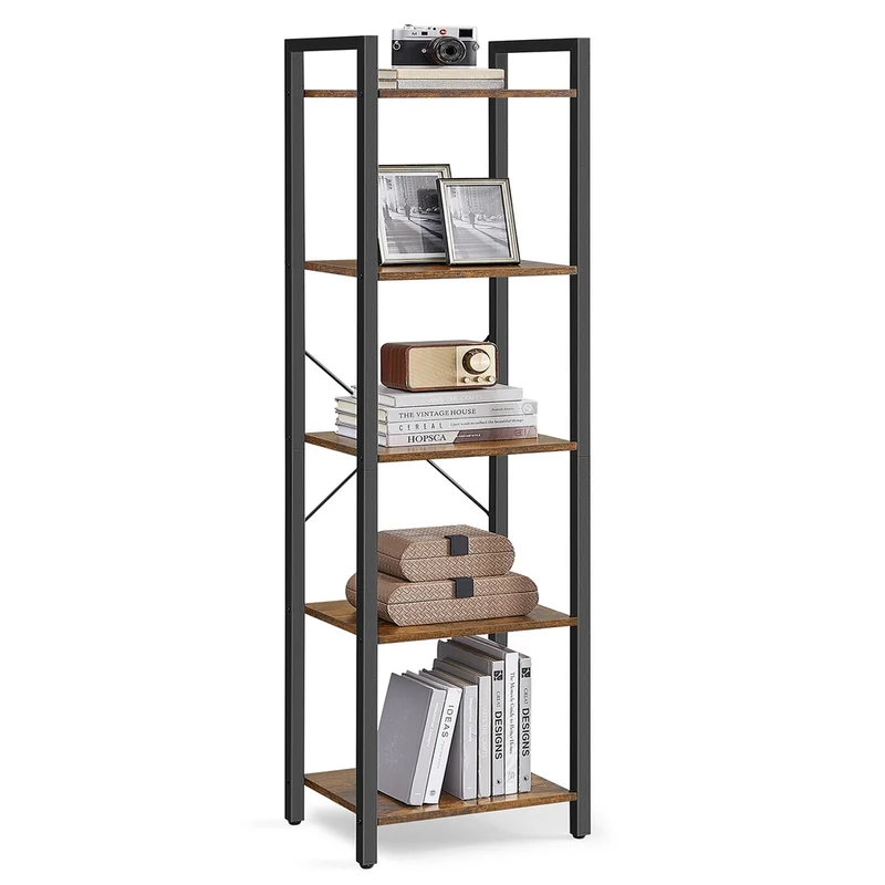 Bücherregal mit 5 Regalebenen