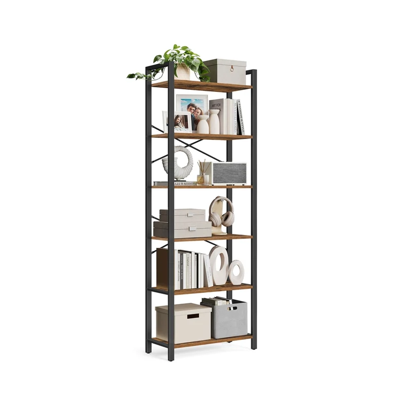 Bücherregal mit 6 Ebenen