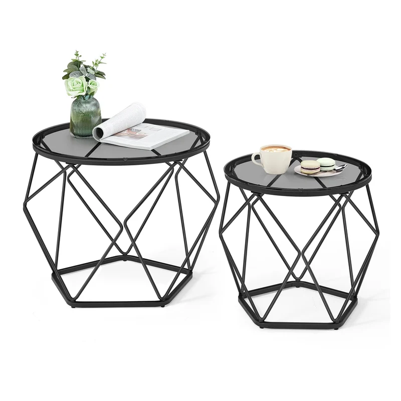 Wohnzimmertisch 2er Set modern