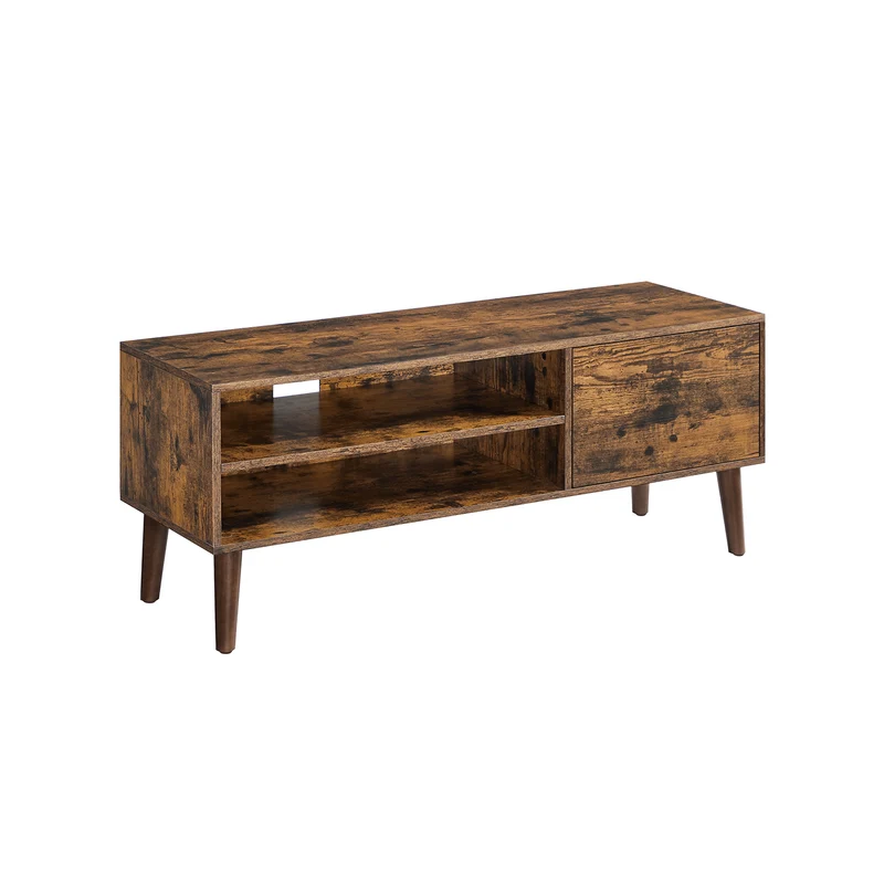 TV-Schrank mit 1 Tür 40 x 120 x 49 cm weiß